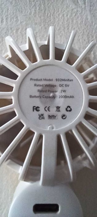 Вентилятор кишеньковий .