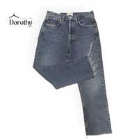 Jeansy damskie Agolde High Rise Straight Crop Denim Jeans Rozmiar: 34