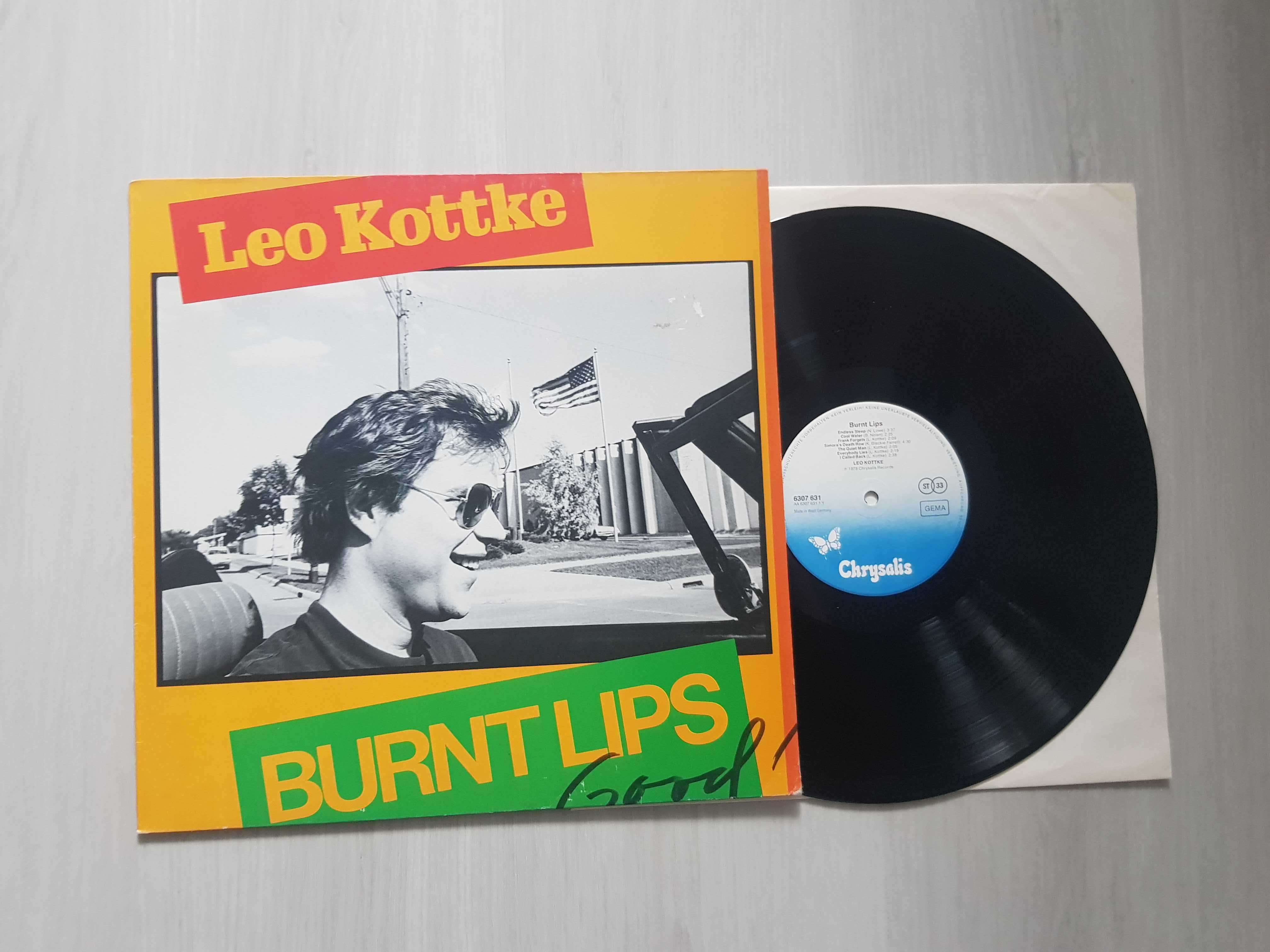 Leo Kottke – Burnt Lips LP*3462
