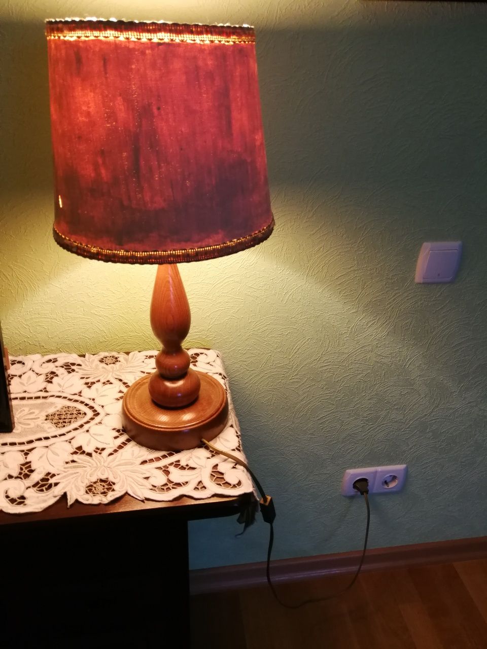 Светильник пристенный настольная лампа детская комната