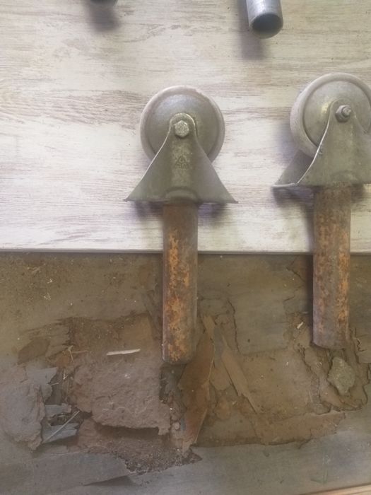 Rodas pequenas para andaime