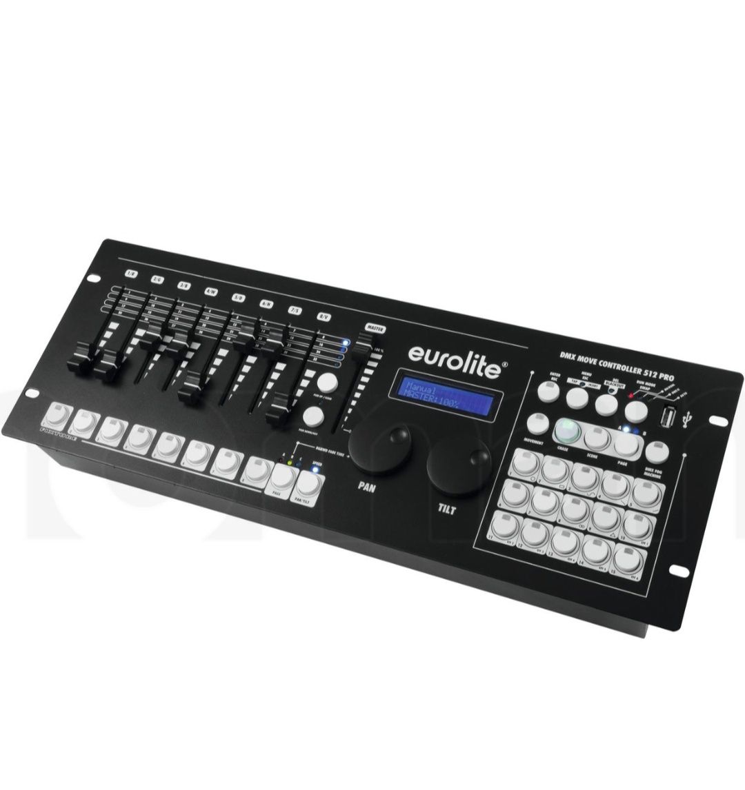 Mesa de Luzes DMX Eurolite 512 PRO