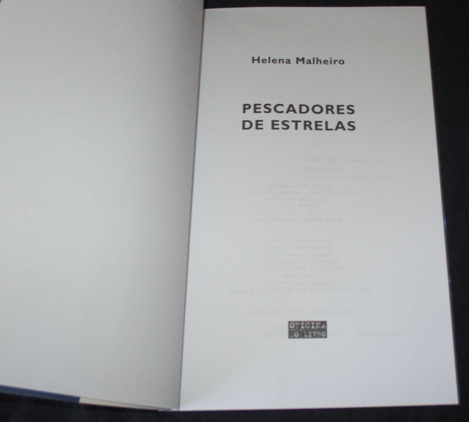 Livro Pescadores de Estrelas Helena Malheiro