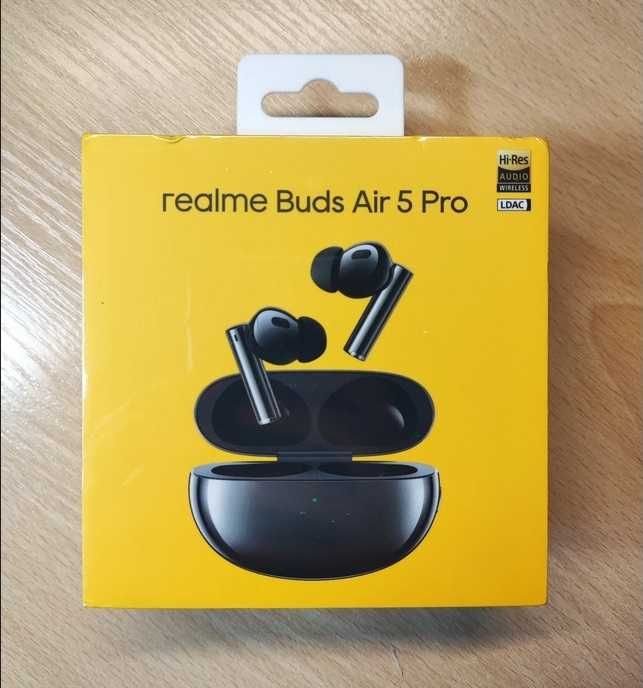 Наушники Realme Buds Air 5 Pro ANC-50dB, LDAC, Bluetooth 5.3