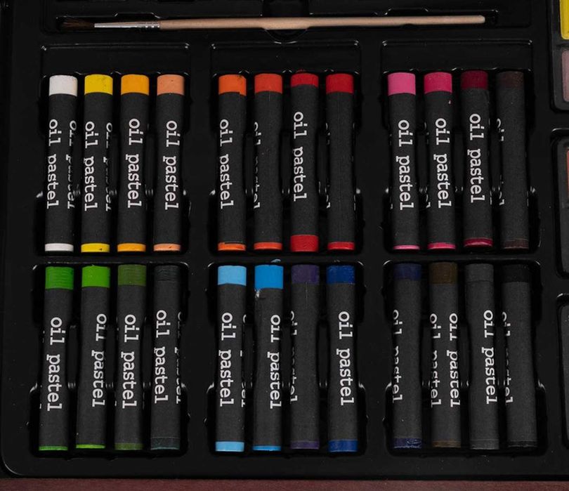 XXL Zestaw Do Malowania Drewniana Walizka Dla Dzieci Duży + GRATISY