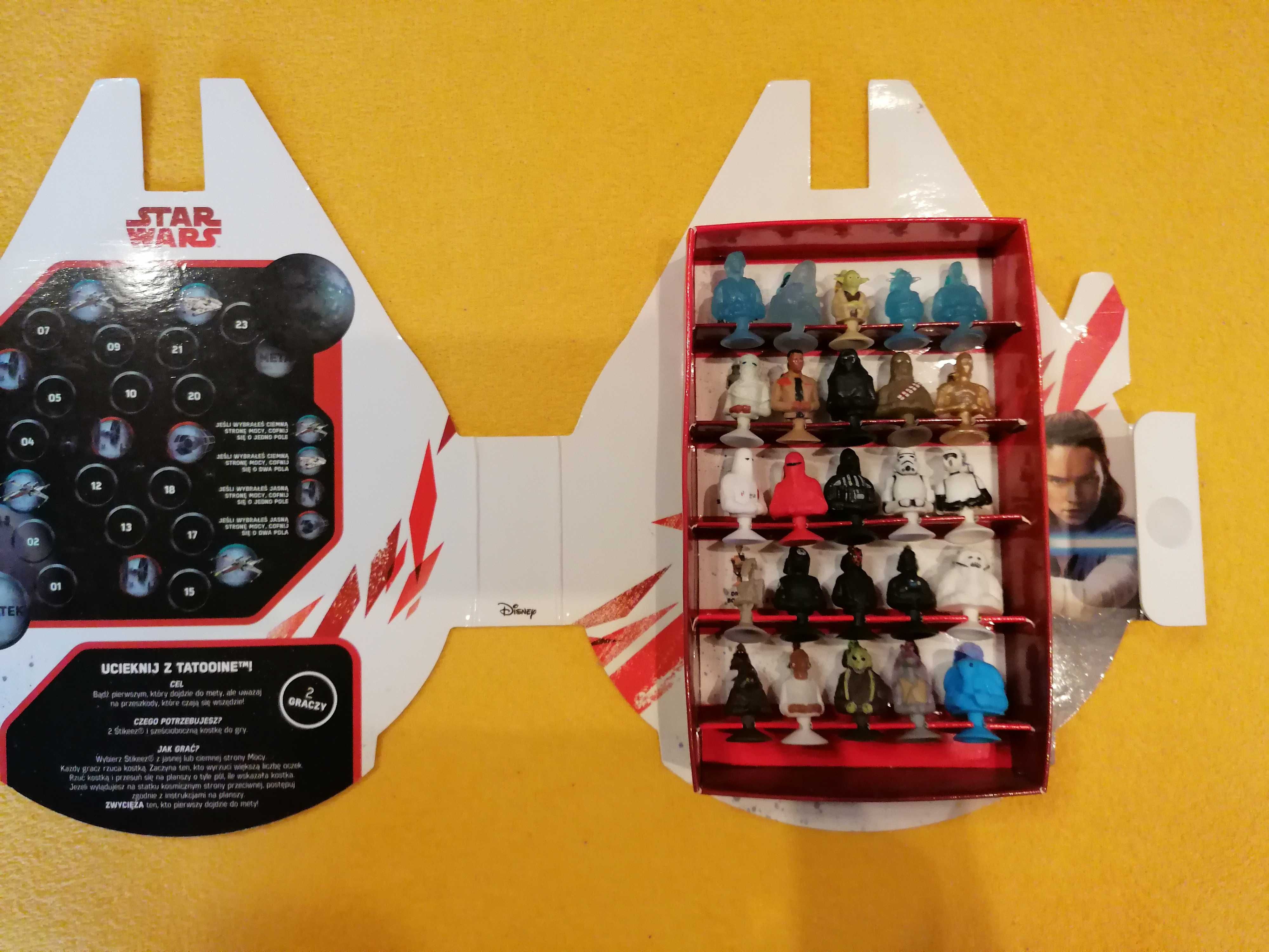 Komplet Star Wars 25 Stikeez z Lidla