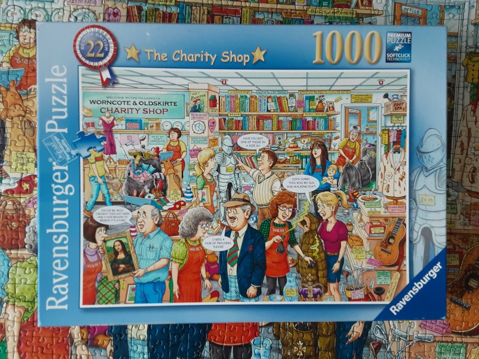 Puzzle 1000 Ravensburger"The Charity shop "