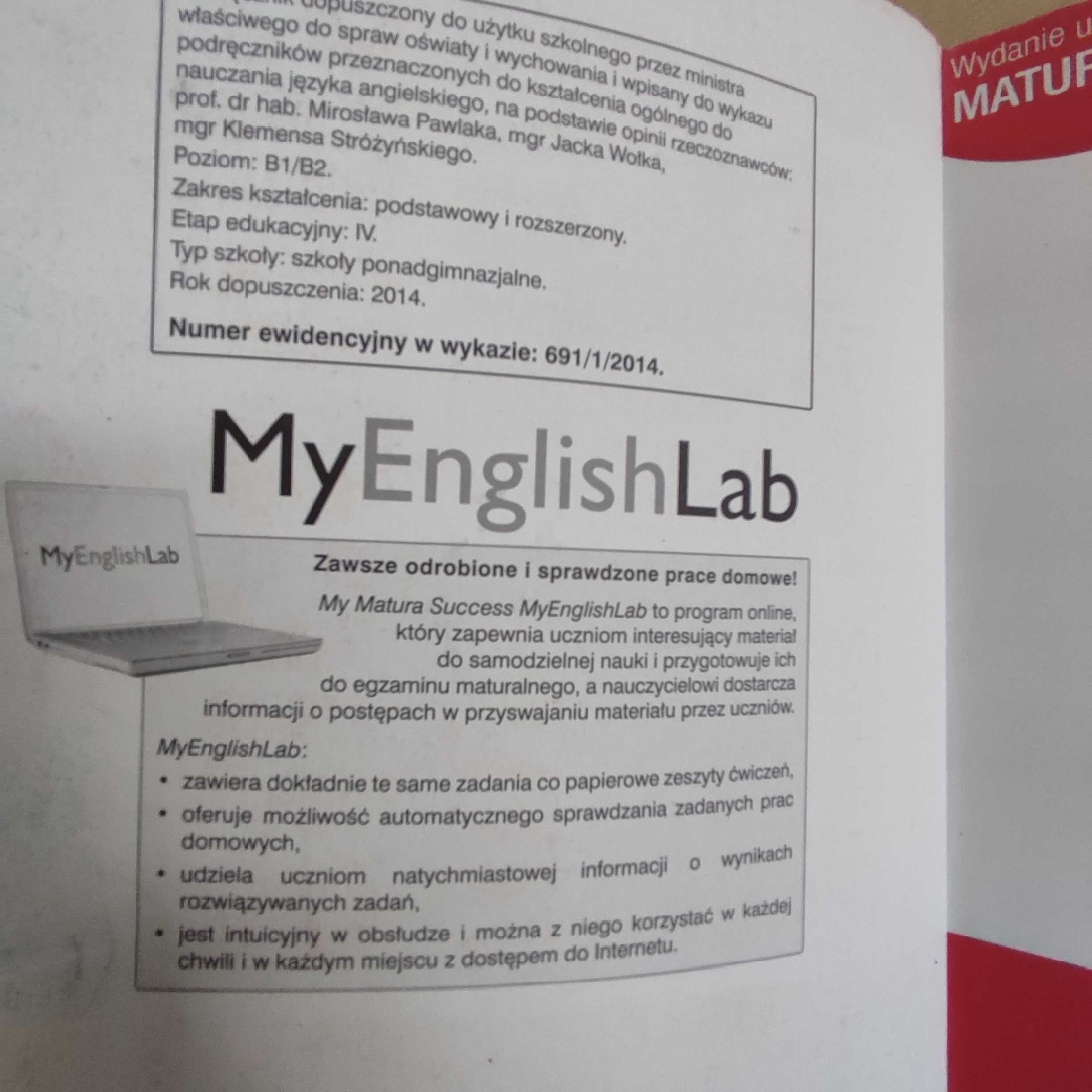 My matura success matura 2015 podręcznik i ćwiczenia