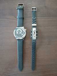 Zegarek męski z bransoletą czarny pasek nowy