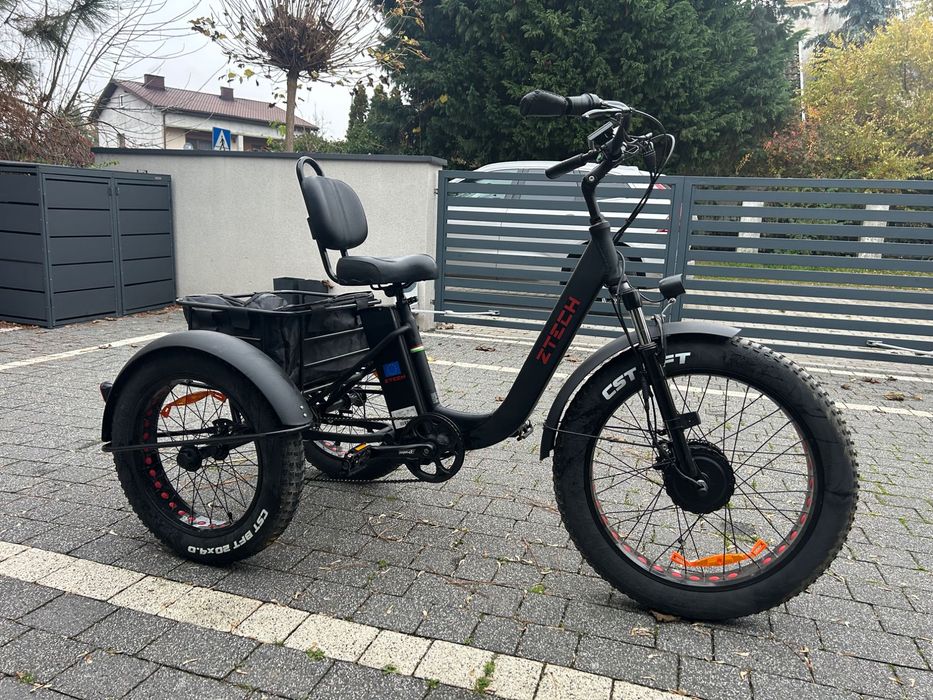 Rower Elektryczny trójkołowy ZT 80A ZTECH