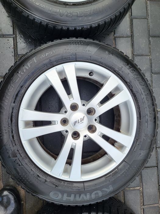 Alufelgi 5x112 16' opony zimowe 215/60/16