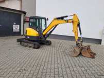 Bobcat E 35 * 3 łyżki * waga 3500 kg 3.5T *szybkozłącze * dodatkowe linie hydrauliczne * 2016r KUBOTA silnik 24.4KW * zero obrys * 3120 mtg * KOPARKA JCB YANMAR CAT  BOBCAT E35 3.5t 2016r 3120 mtg 3 łyżki KUBOTA JCB YANMAR CAT TAKEUCHI