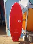 Up Surfboards twin fin 5'2 (Vampire Blood)