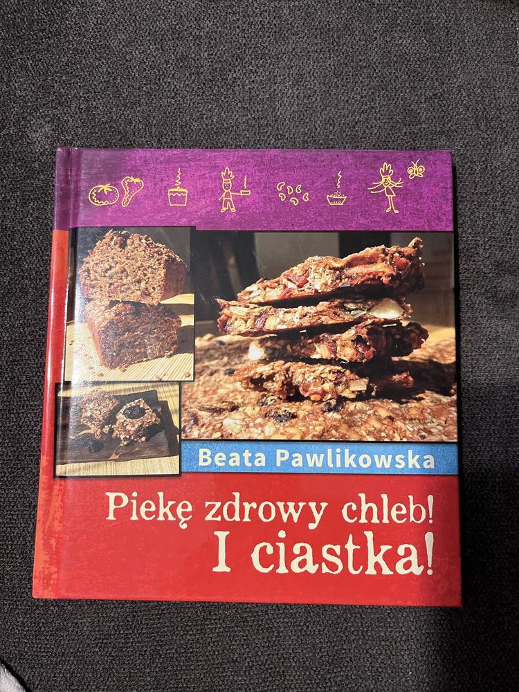 Książka na temat pieczenia chleba.