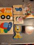 Play Tive zabawki drewniane puzzle zestaw