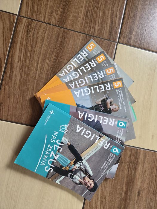 Książki do religii 5 i 6 klasa Św Wojciechh