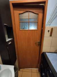 Drzwi Łazienkowe Prawe 70 cm z Klamką