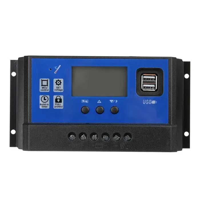 Controlador de Carga Solar 12/24V -  20 Amperers