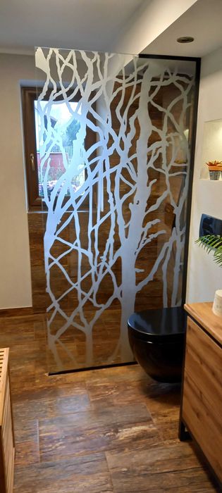 Kabina Prysznicowa na wymiar  Walk-in Zabudowy Szklane Balustrady