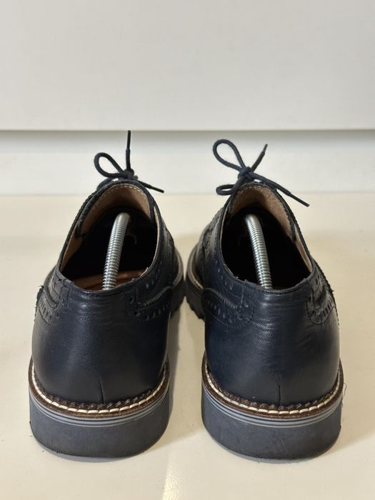 Buty wizytowe, rozmiar 41, skóra naturalna