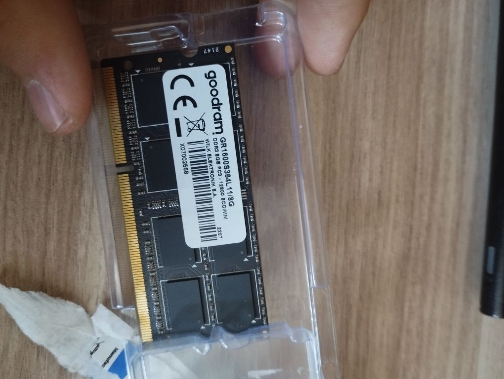 Pamięć RAM DDR3 Goodram 8GB do laptopa