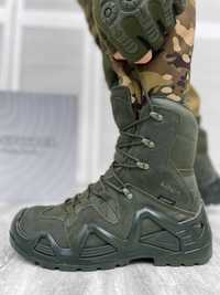 Тактичне взуття LOWA Zephyr  ботинки хаки олива берци