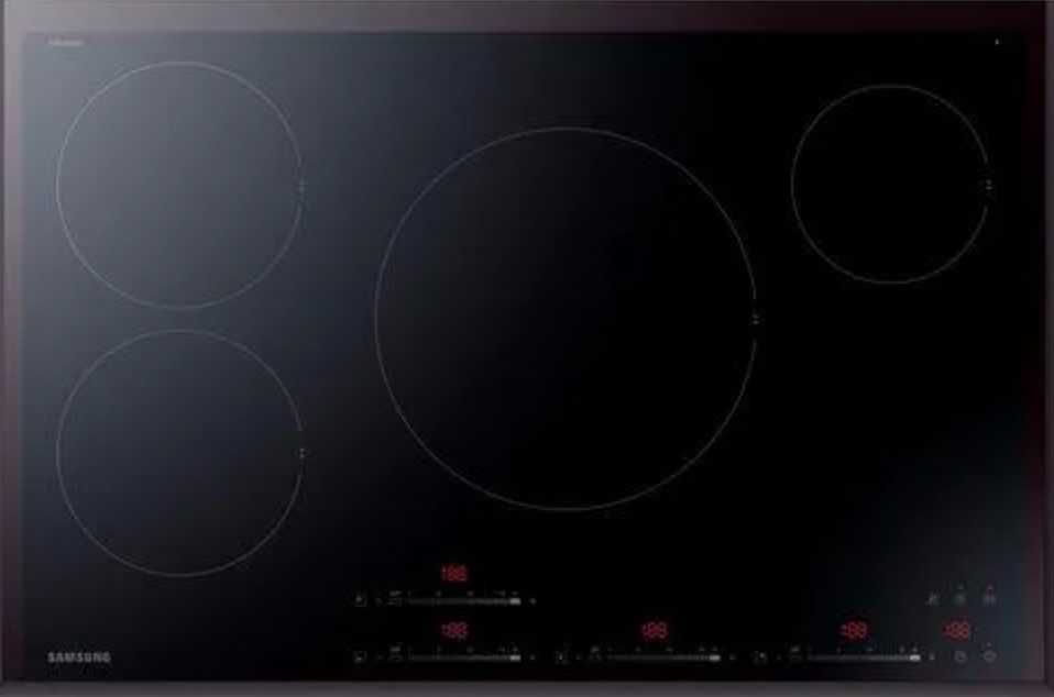 Samsung NZ84F7NB6AB, Płyta indukcyjna 7,2 kW 4 palniki 80x52cm