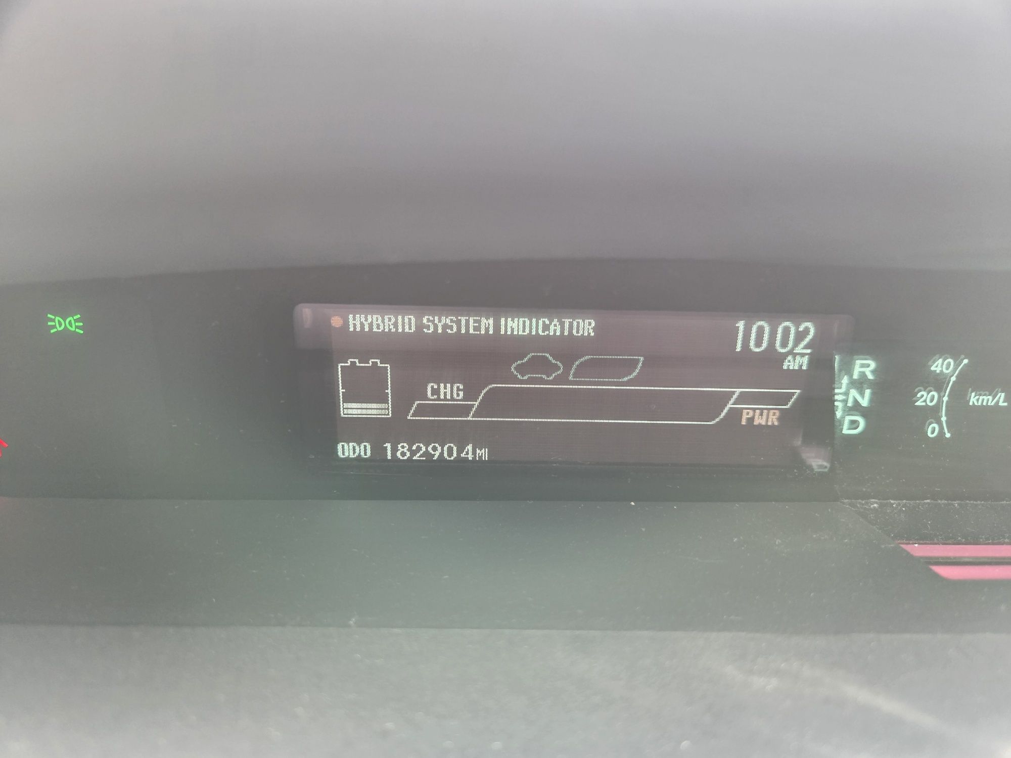 Toyota Prius 2015 rok anglika