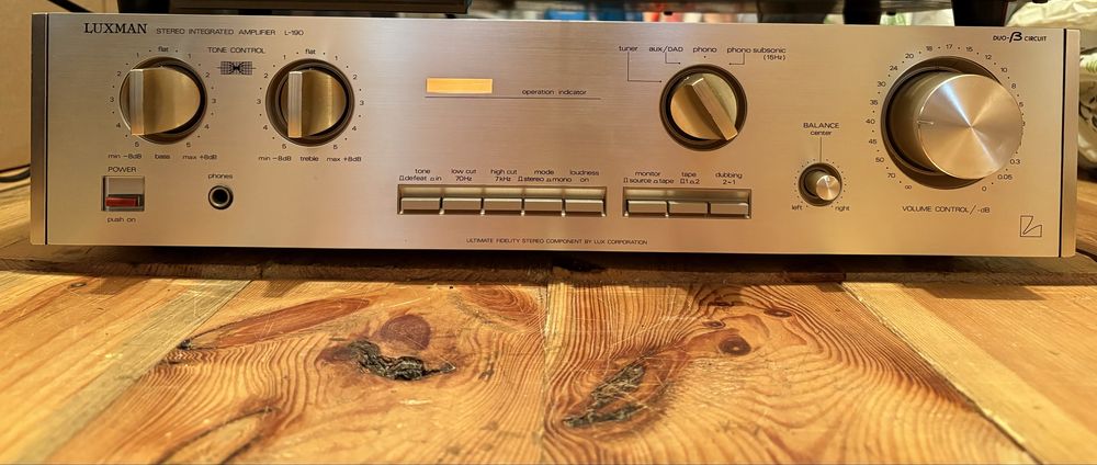 Wzmacniacz Luxman L-190