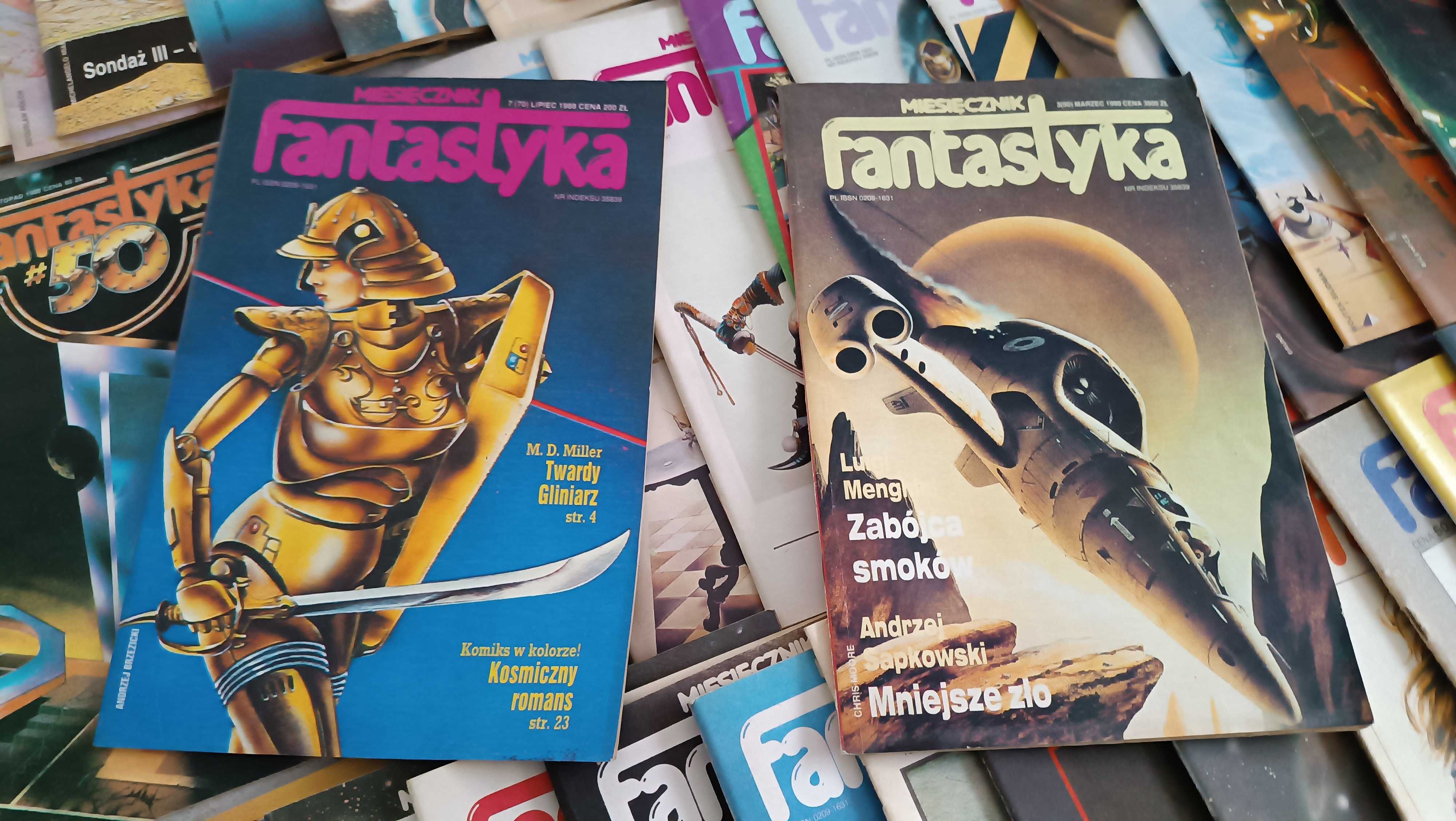 Fantastyka Czasopismo WIELKA Kolekcja Prenu min86 Numerów Lata 1982-90