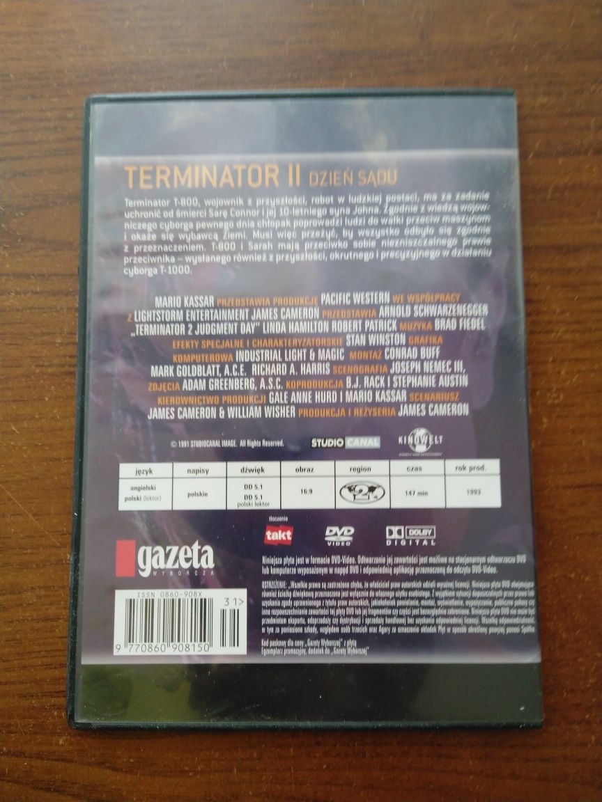 Terminator 2 dzień sądu DVD