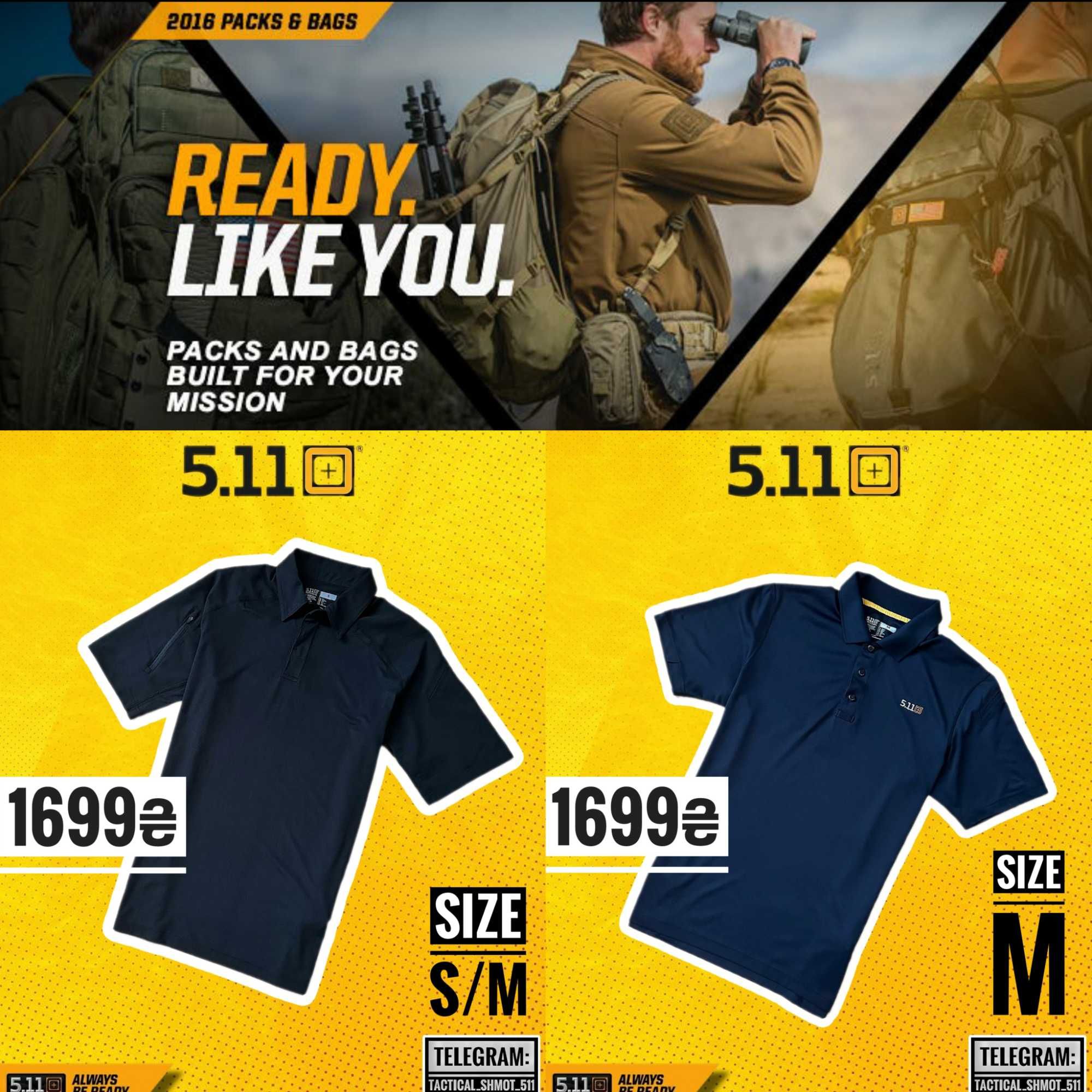 ORIGINAL!  Поло тактичне Tactical 5.11 performance polo xs, M , L, XL