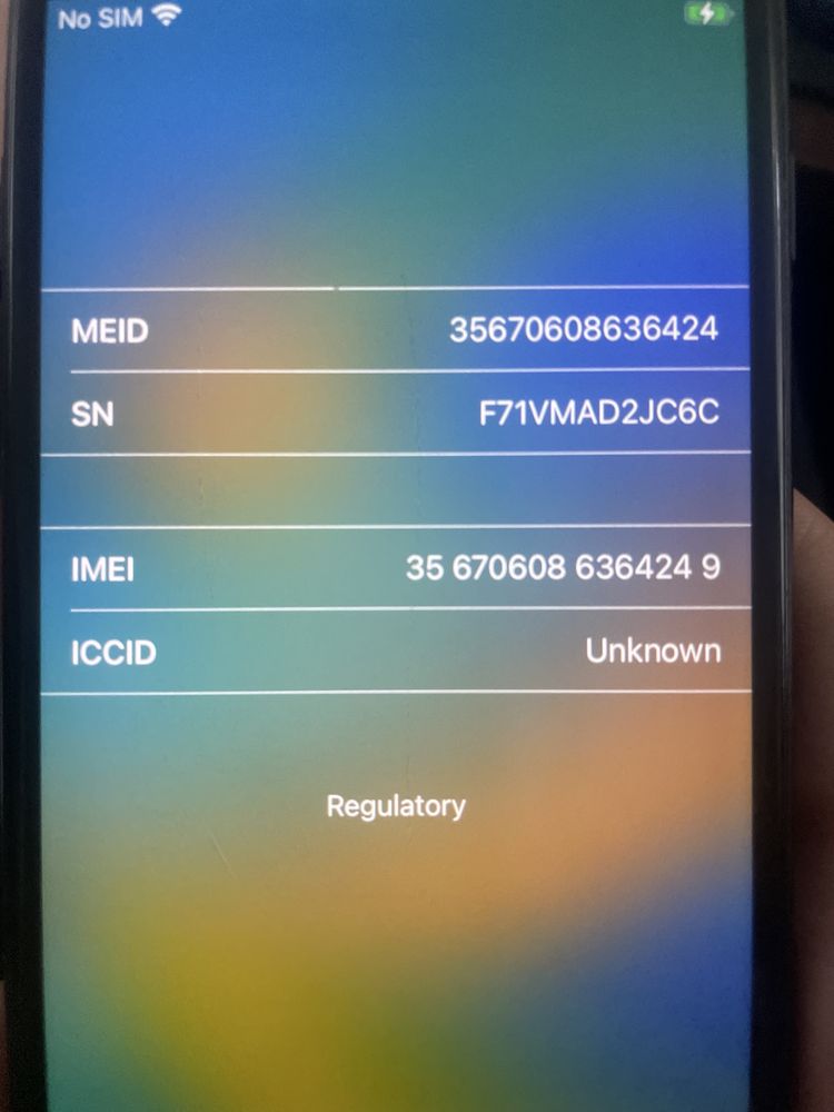 Iphone 8 (83% батарея) icloud