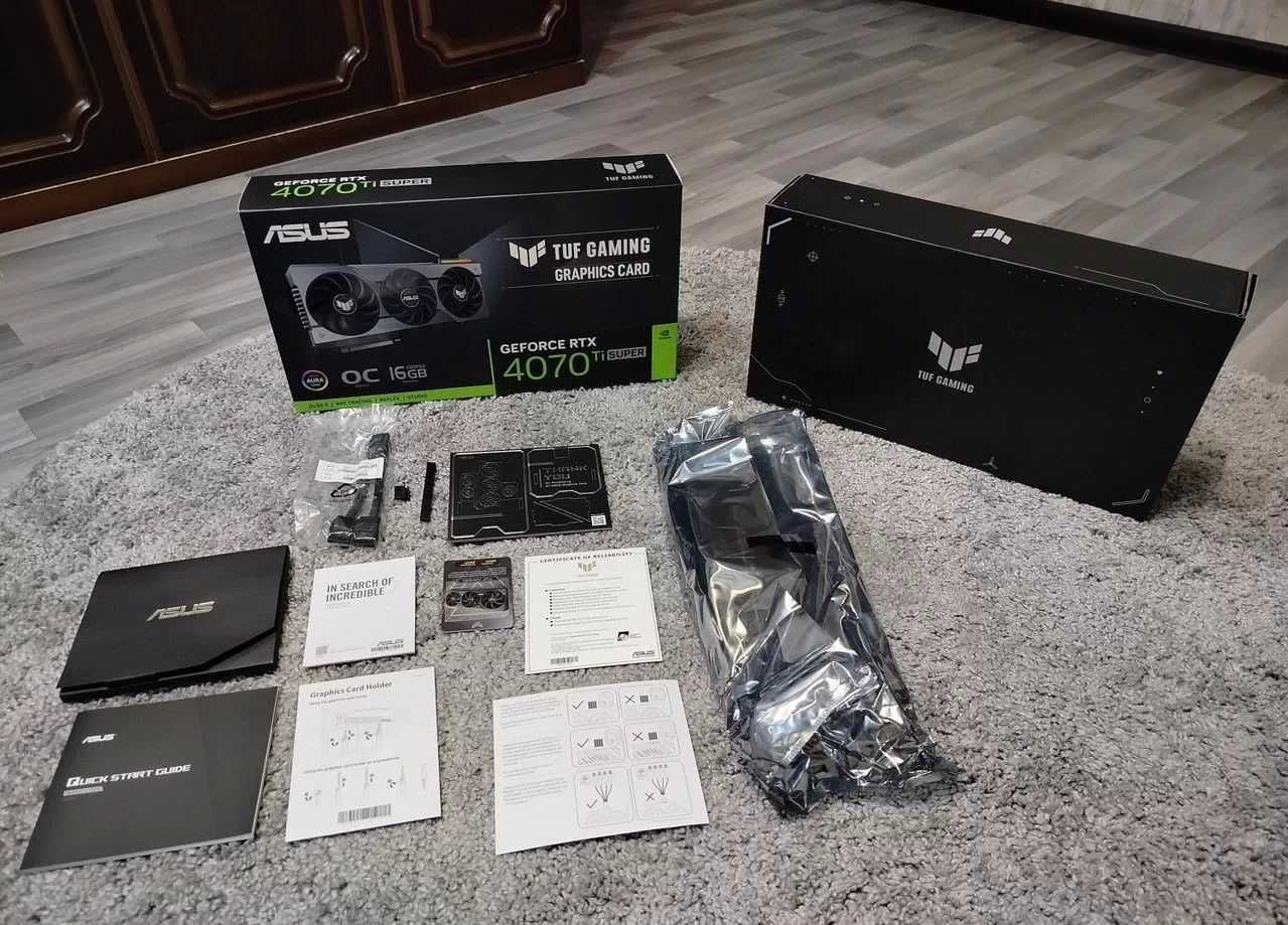 Відеокарта Asus TUF Gaming GeForce RTX 4070 SUPER