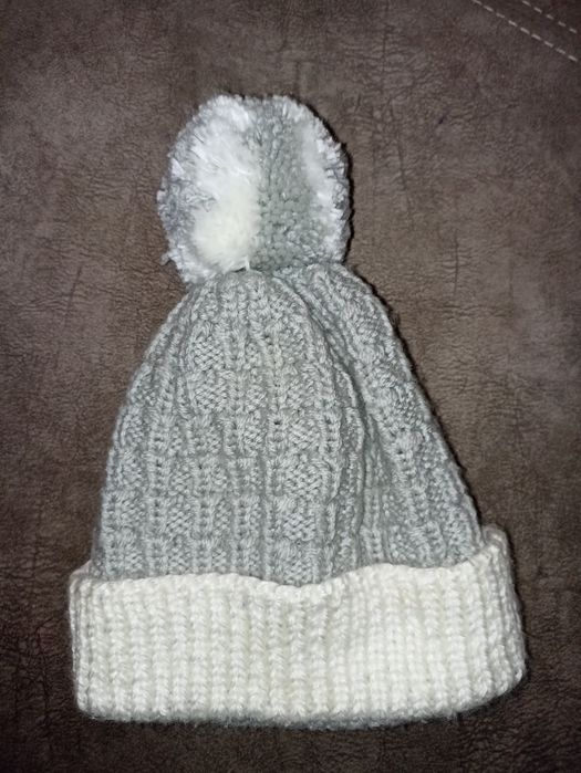 Шапочка для хлопчика зимова зимовий комплект