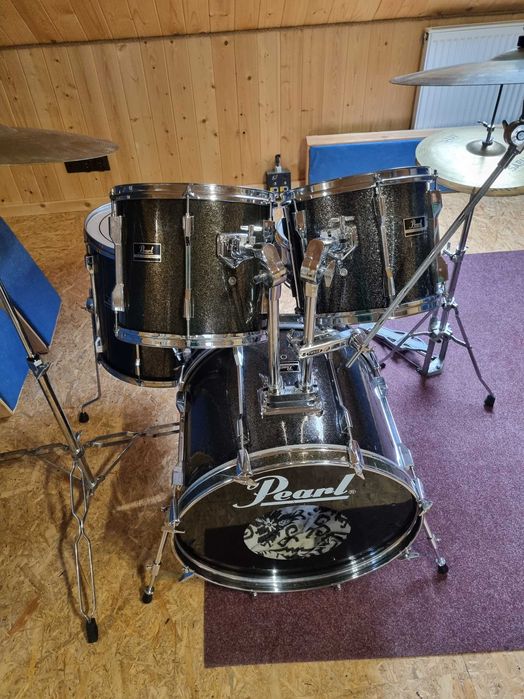 PEARL EXPORT+ talerze Paiste bronze B8-kompletna nastrojona perkusja!