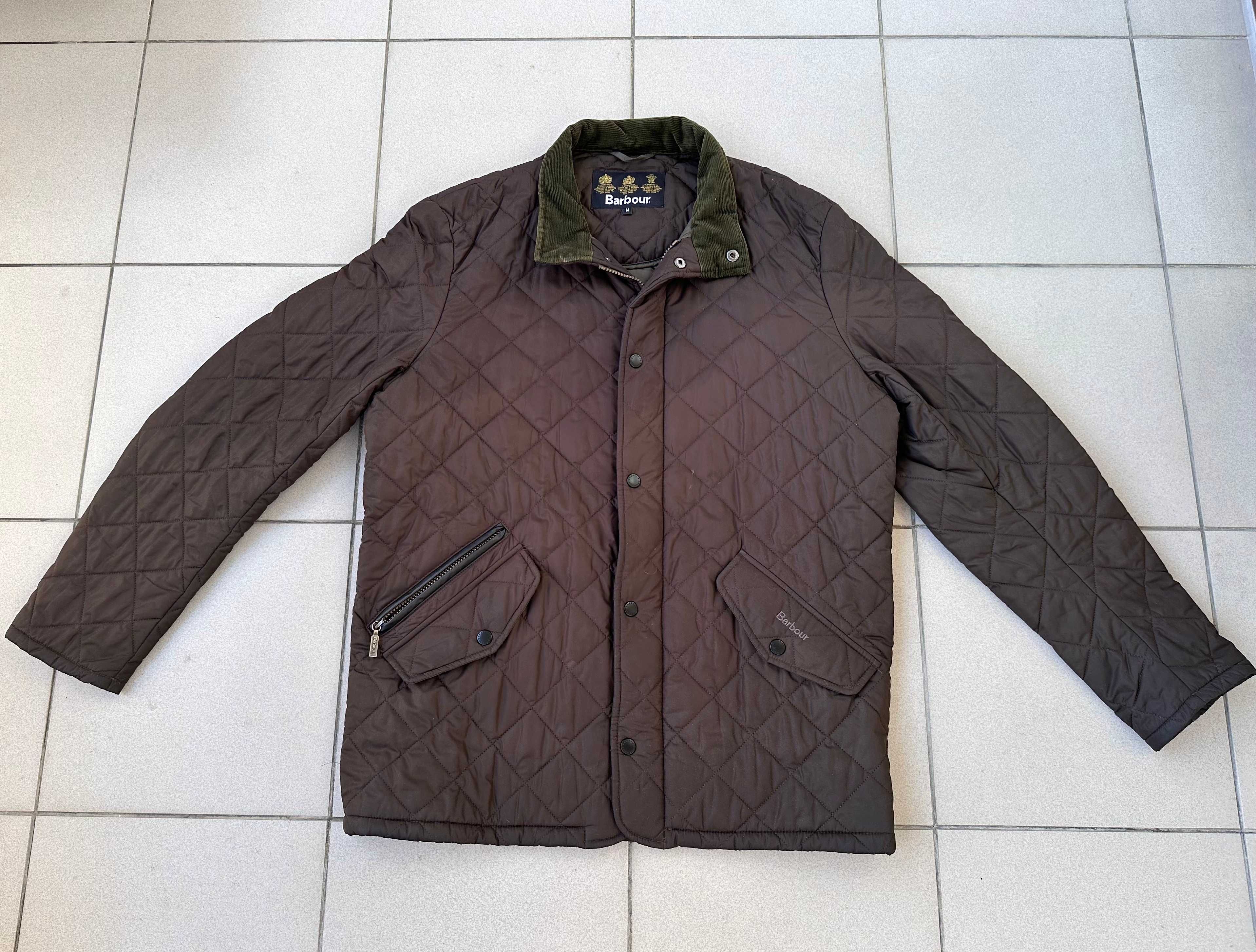 Kurtka pikowana Barbour męska elegancka r. M
