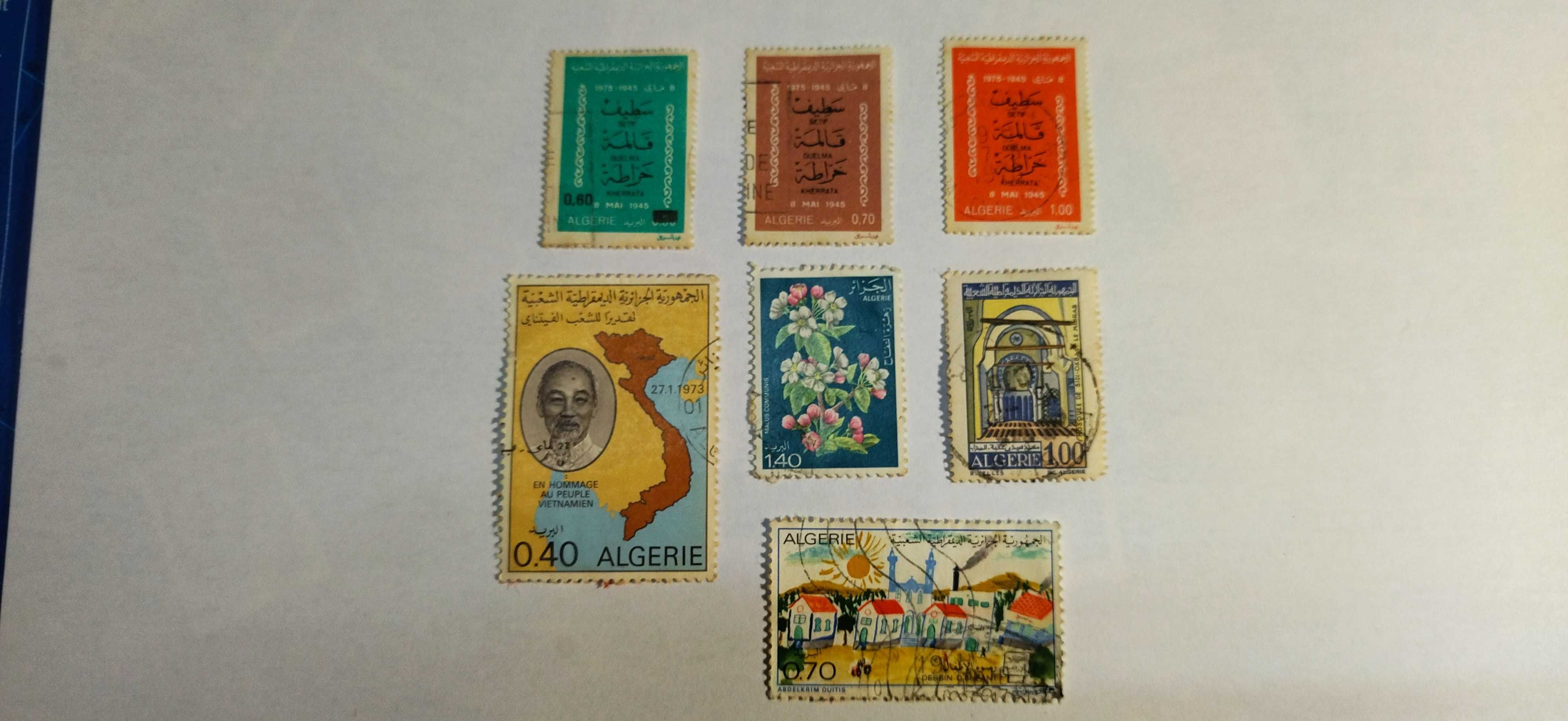 Selos antigos  Bulg, RSA, Austrál, RDA, Argent, Algéria, Bahawalp, RFA