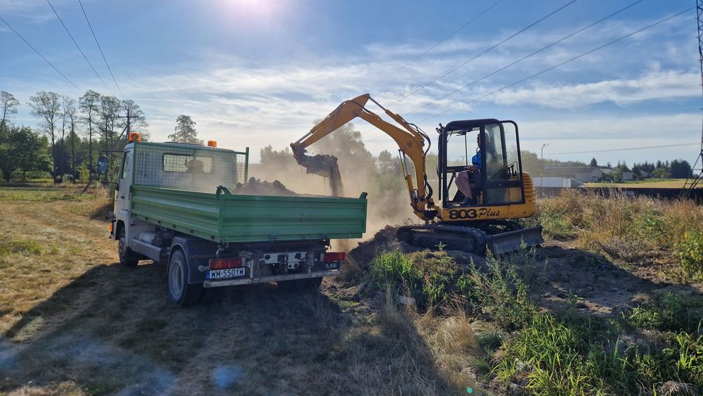 Transport Wywrotką ! Minikoparka !