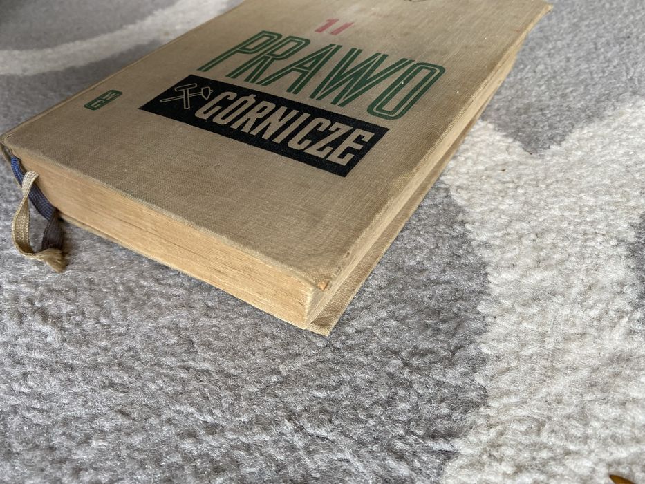 Tadeusz Płodowski  Prawo górnicze  1961 r