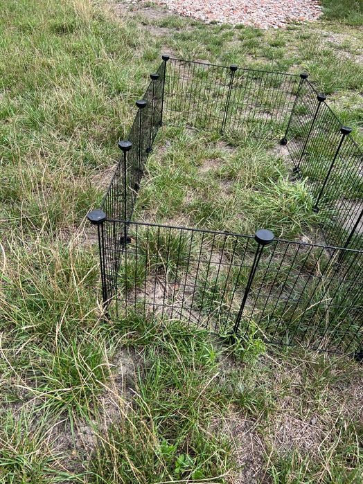 Duża klatka kojec wybieg dla świnki królika zwierząt modułowy NOWY