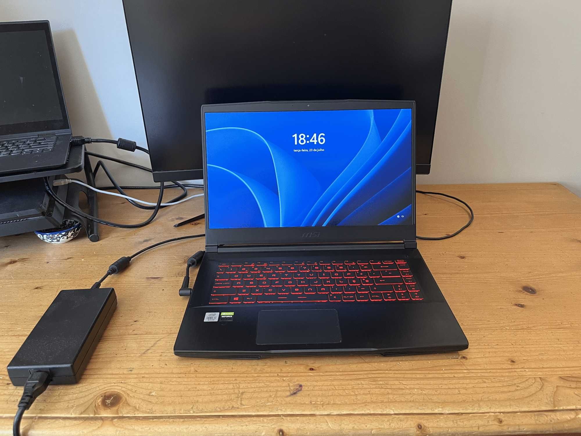 MSI GF65 Gaming, i7, GTX 2060, Rápido e Potente, Oportunidade!