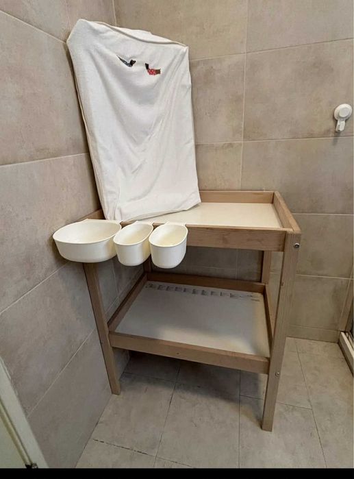 Muda fraldas ikea com extras