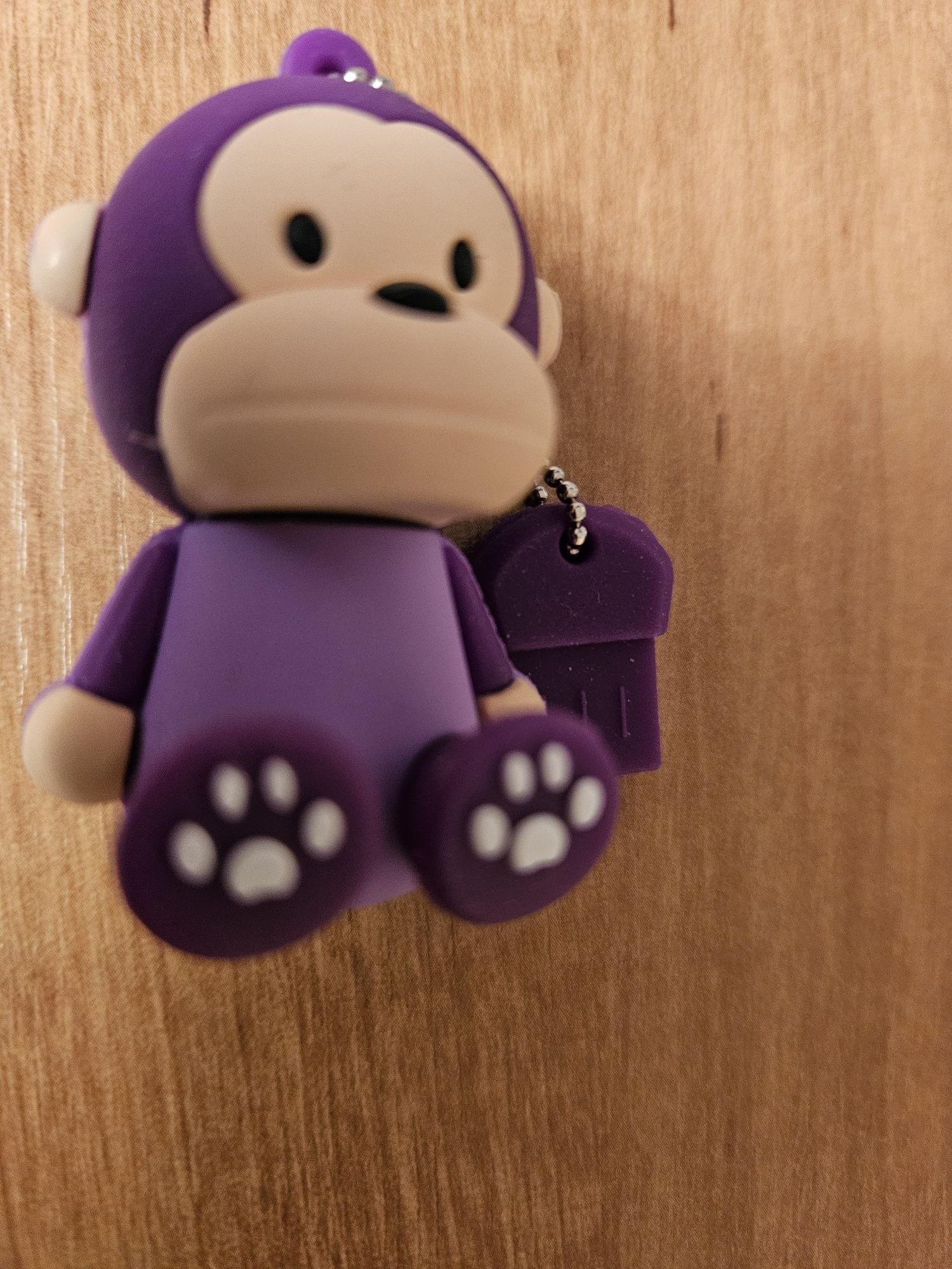 Pendrive Małpka (fioletowa)