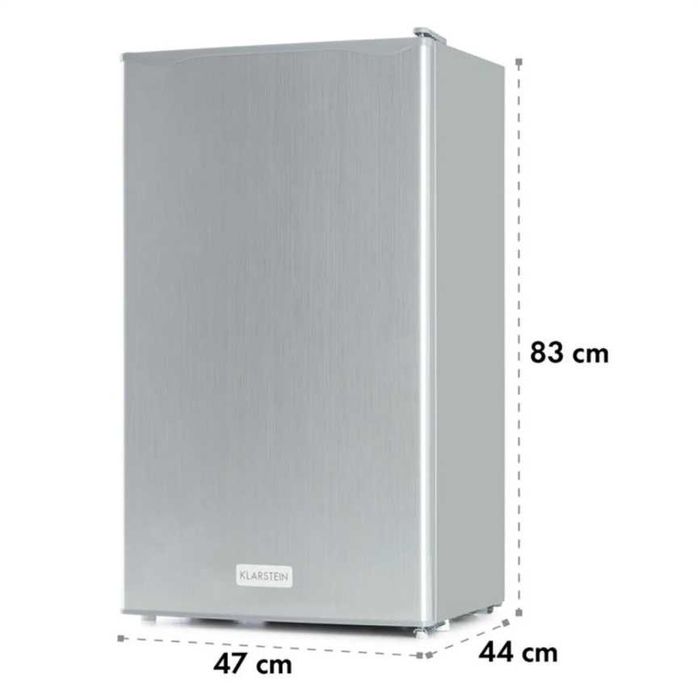 Lodówka srebrna 93L. Klarstein   S-212