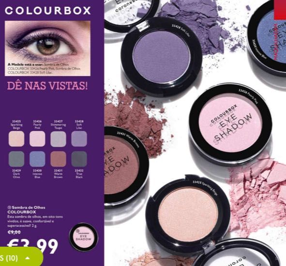 2 Sombras de Olhos por APENAS 6€