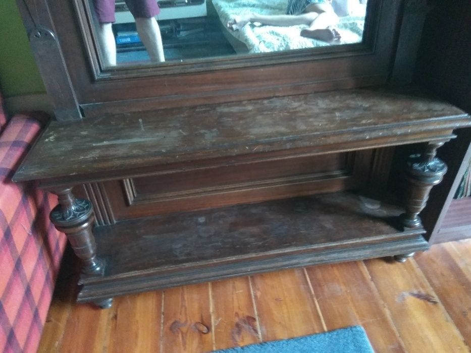 Lustro eklektyczne z przełomu XIX/XX wieku OKAZJA antyk z certyfikatem