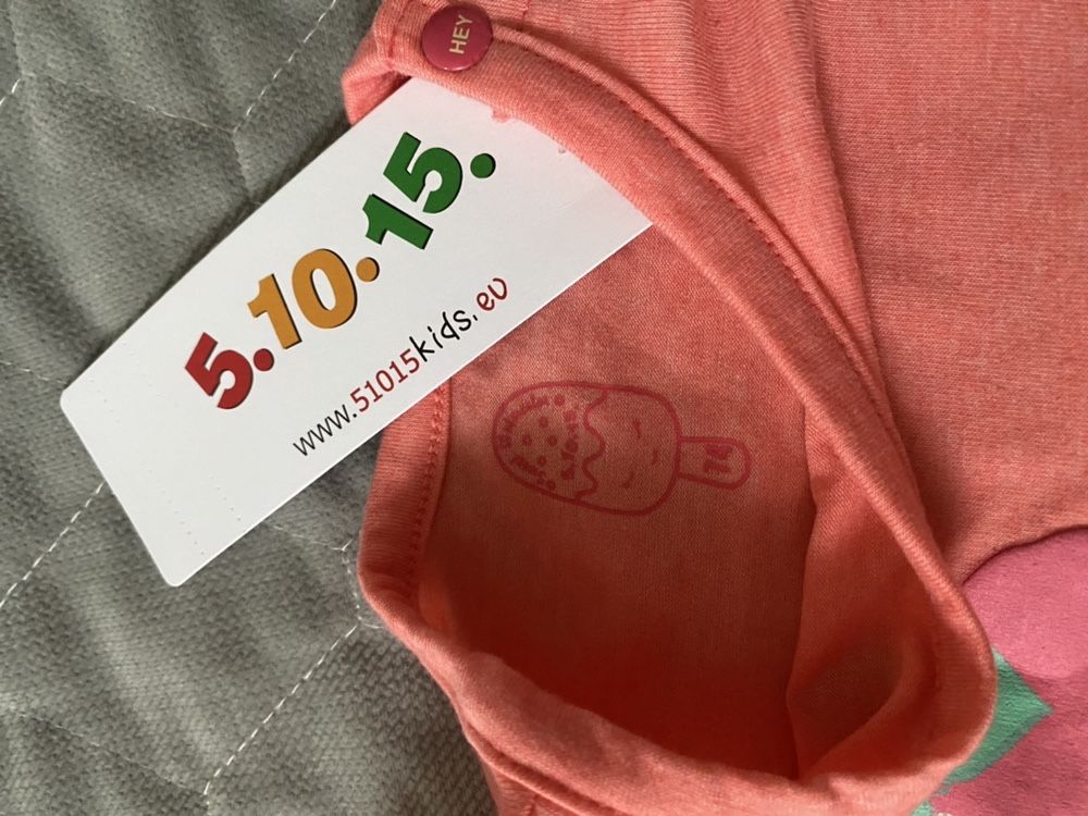 Bluzka nowa niemowlęca koszulka 5 10 15 r 74 (74-80) 5.10.15
