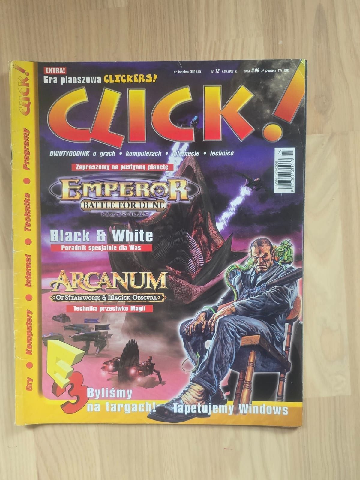 Click magazyn komputerowy z lat 2001,2002,2004