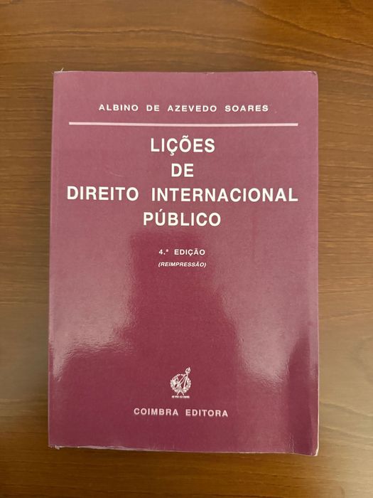 Livro Lições de Direito Internacional Público